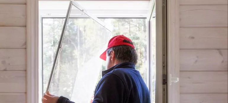 Expandable Window Screen Installation in Jacksonville, FL