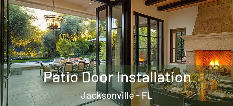  Patio Door Installation Jacksonville - FL