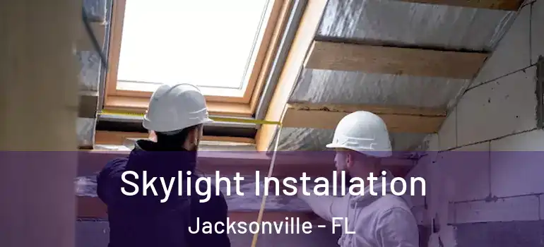  Skylight Installation Jacksonville - FL