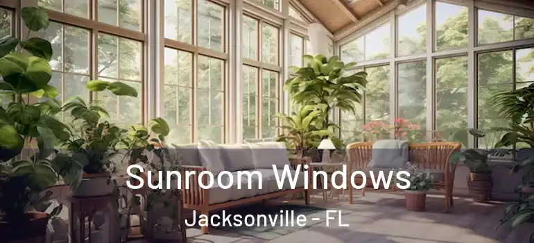  Sunroom Windows Jacksonville - FL