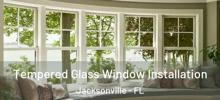  Tempered Glass Window Installation Jacksonville - FL