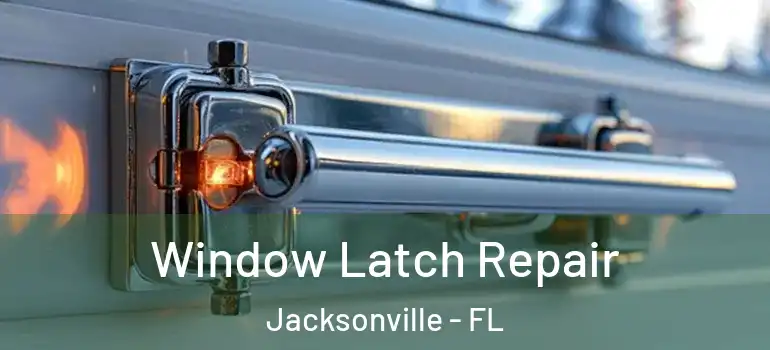  Window Latch Repair Jacksonville - FL